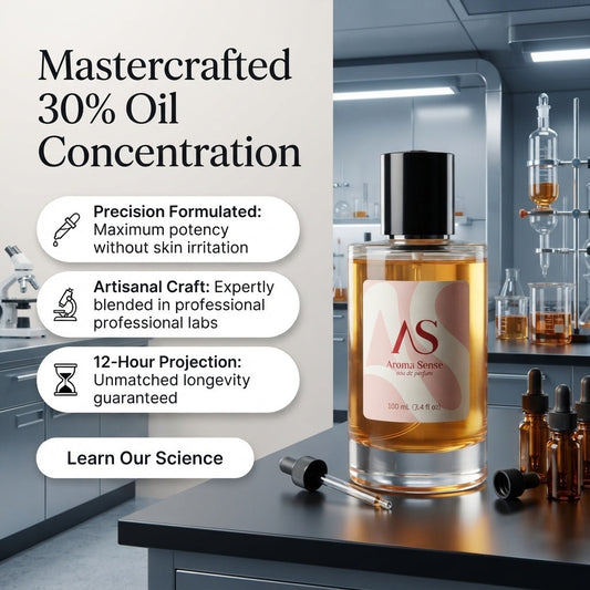 Mastercrafted 30% Oil Concentration: Why We Built the Aroma Sense