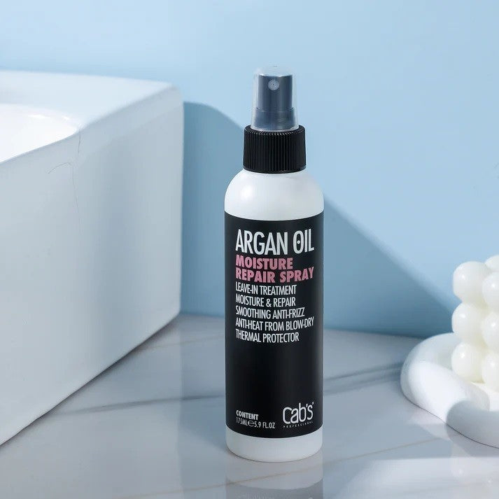 Cab's Professional Argan Oil Hair Spray 175ml | Heat & UV