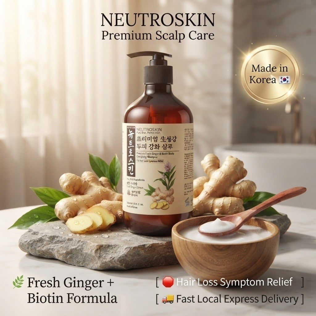 Neutroskin Ginger + Biotin Anti Hair Loss Shampoo | Aroma Sense