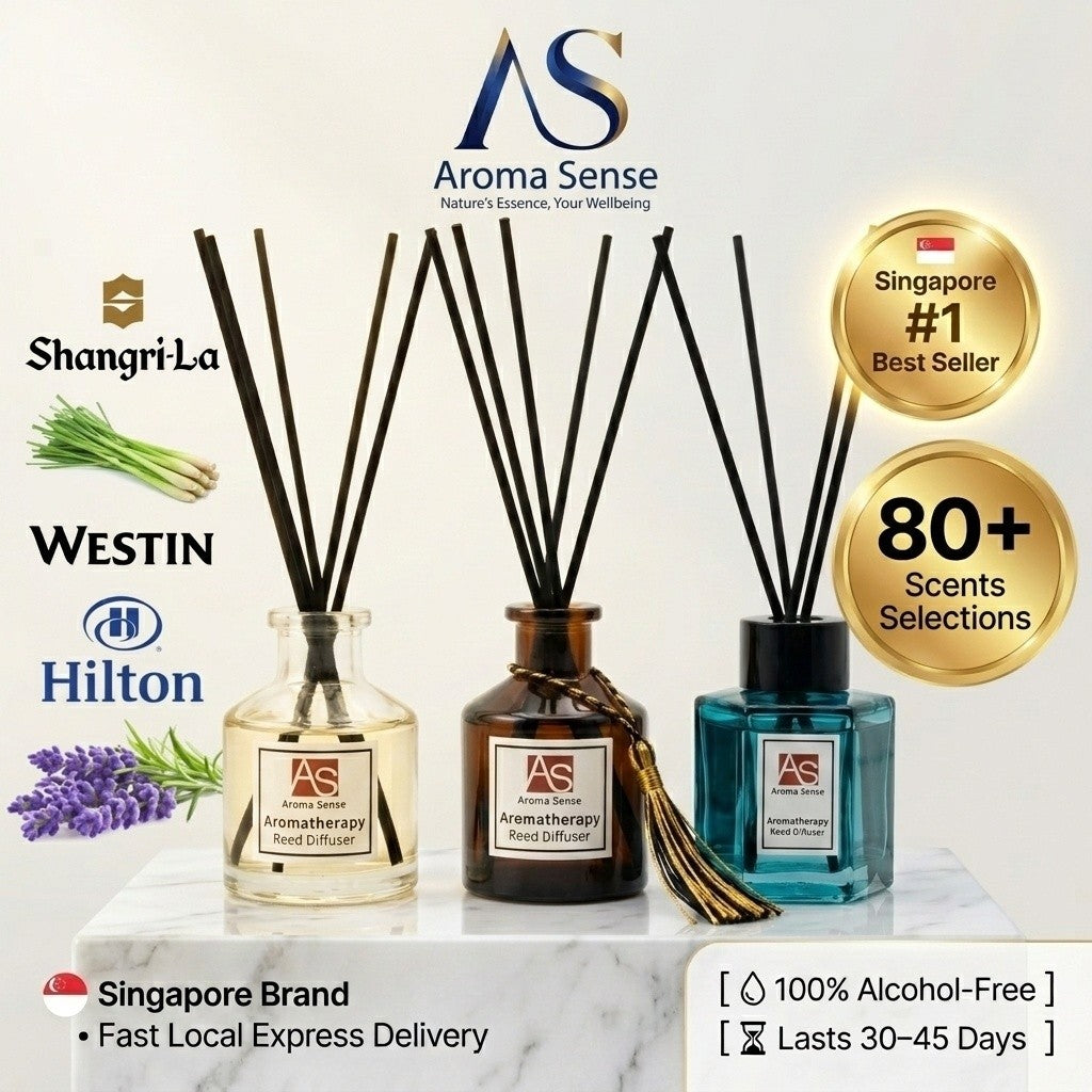 Luxury Reed Diffuser | 80+ Hotel-Inspired Scents | SG