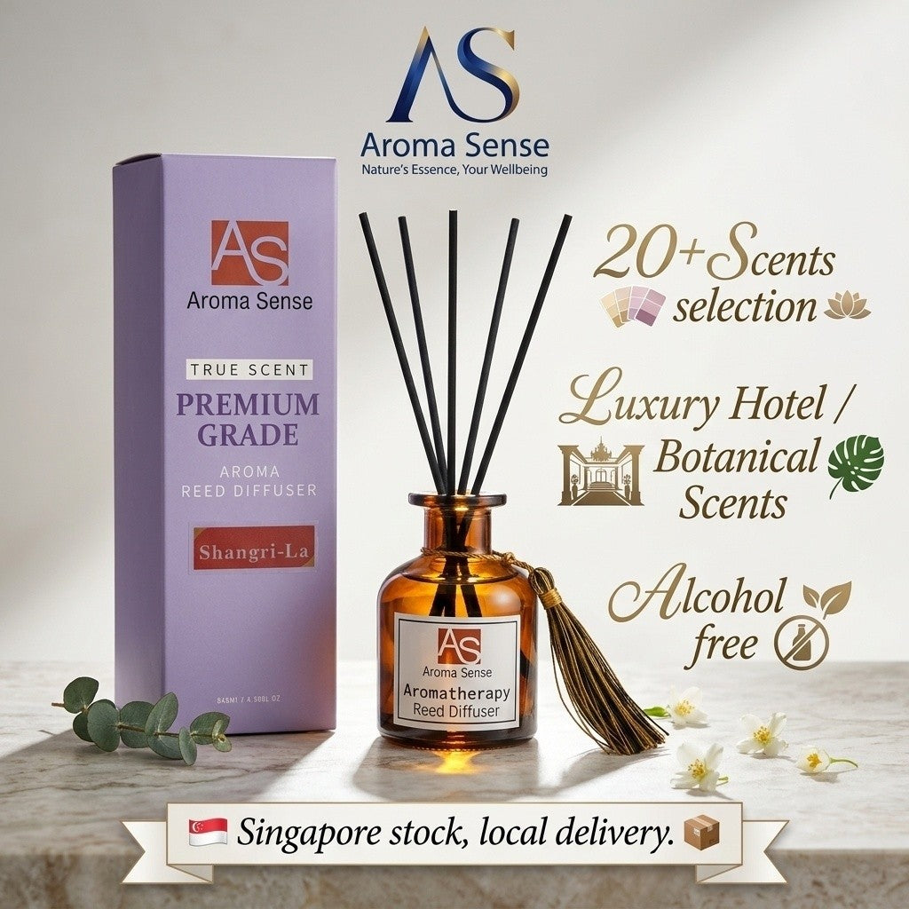 120ml Luxury Reed Diffuser | Hotel Scent Collection | Aroma Sense