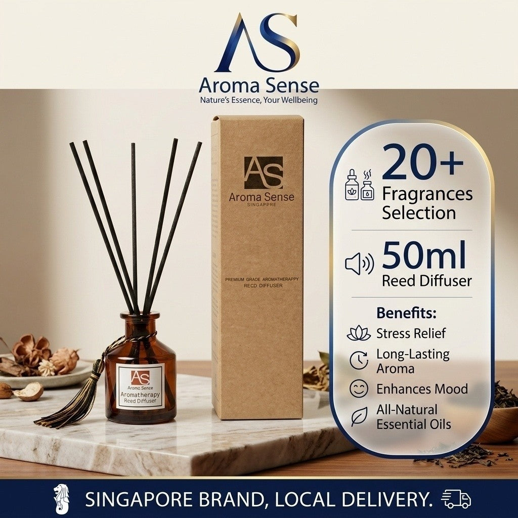 50ml Reed Diffuser | 5-Star Hotel Scent Collection | Aroma Sense